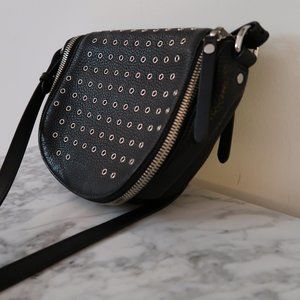 Barely Used Burberry Studded Crossbody Bag